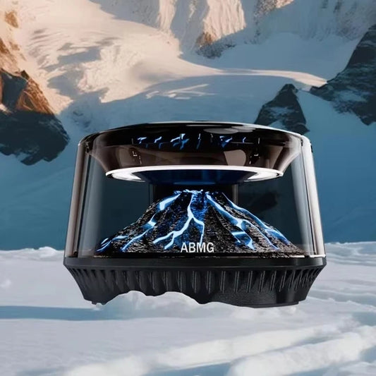 Abmg'S Pioneering Volcano/Iceberg Cloud Mist Viewing Car Air Freshener Premium Perfume Car Accessory Decorative Ornament